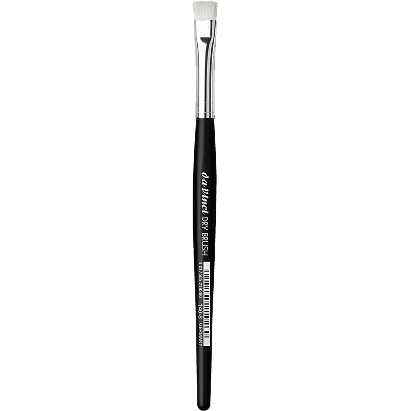 DRY BRUSH flat, white synthetic fibres
