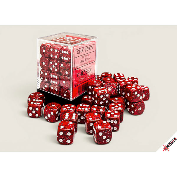 D6 Dice Set: Speckled