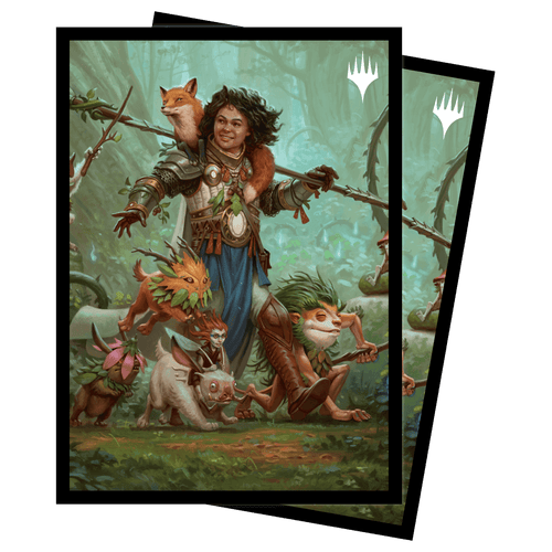 Wilds of Eldraine Ellivere of the Wild Court Standard Deck Protector Sleeves (100ct) for Magic: The Gathering