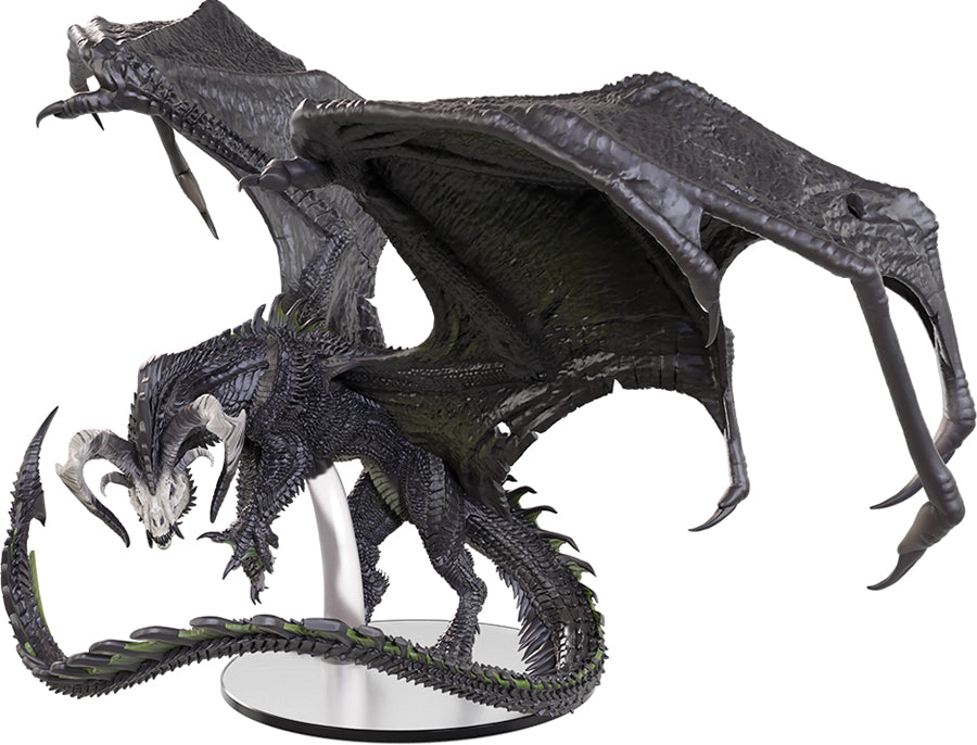 Dungeons & Dragons Dragon Topaze Adulte - Figurine Pré-peinte Translucide Icons Of The Realms