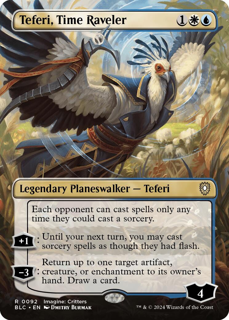 Teferi, Time Raveler (Borderless)