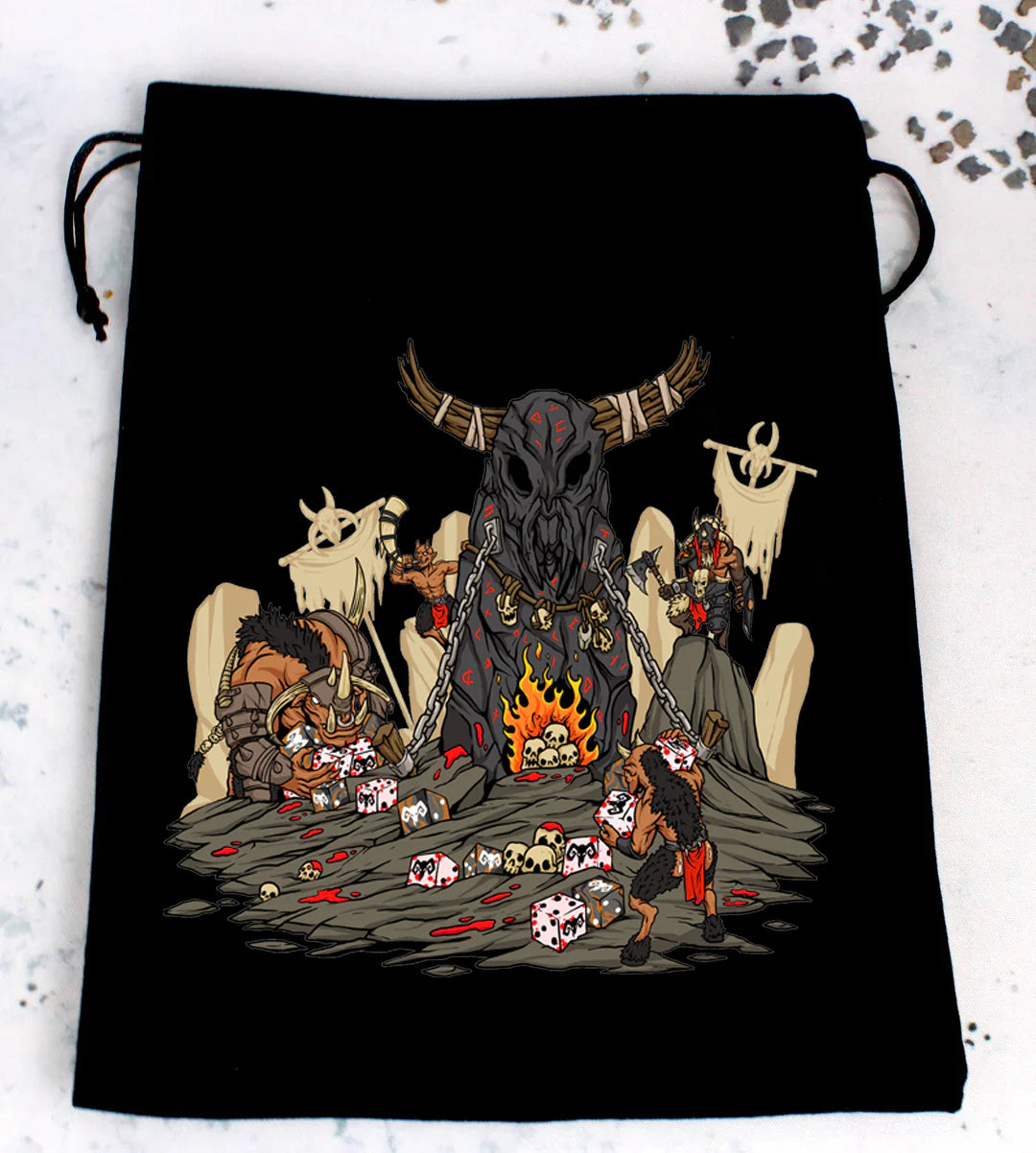 Premium Black Dice Bag | Beast Men