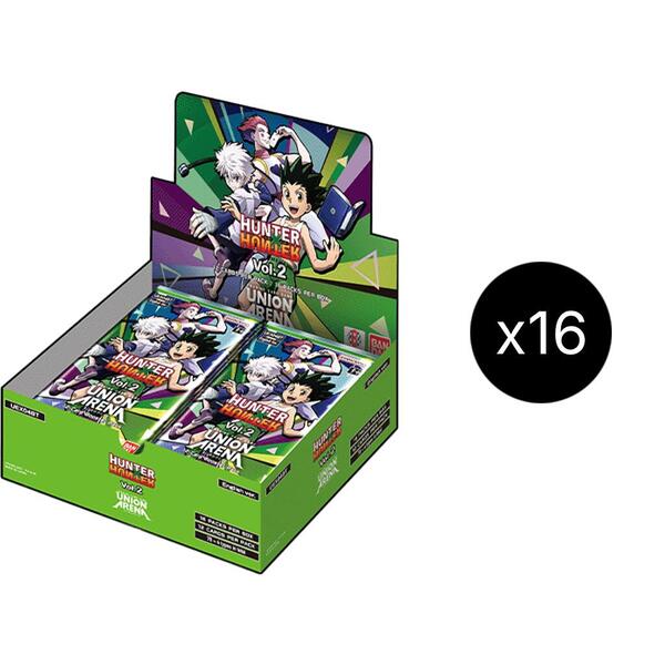 Union Arena: HUNTERxHUNTER Vol.2 Booster Case (16 Boxes)
