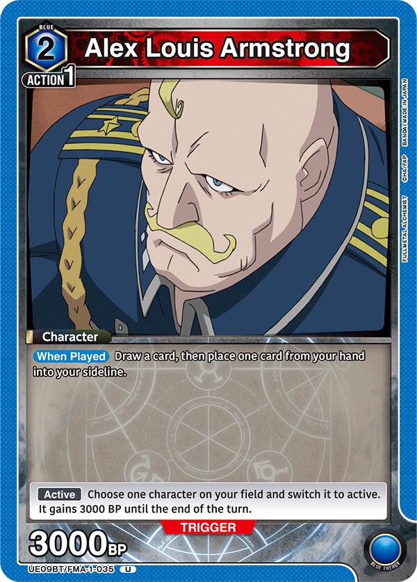 Alex Louis Armstrong (035) [UE09BT UE09BT/FMA1035] The Gaming Guild