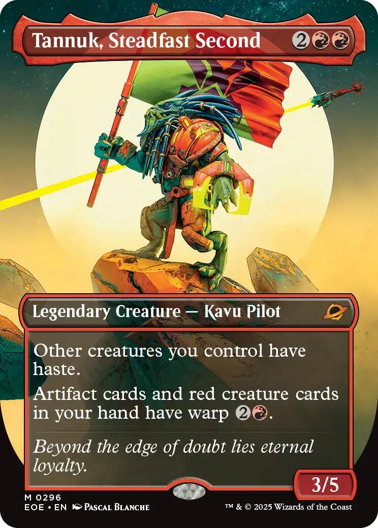 Tannuk, Steadfast Second (Borderless)