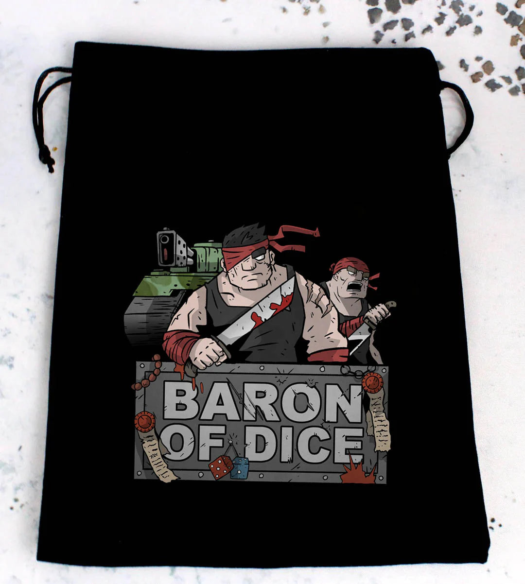 Premium Black Dice Bag | Jungle Fighters