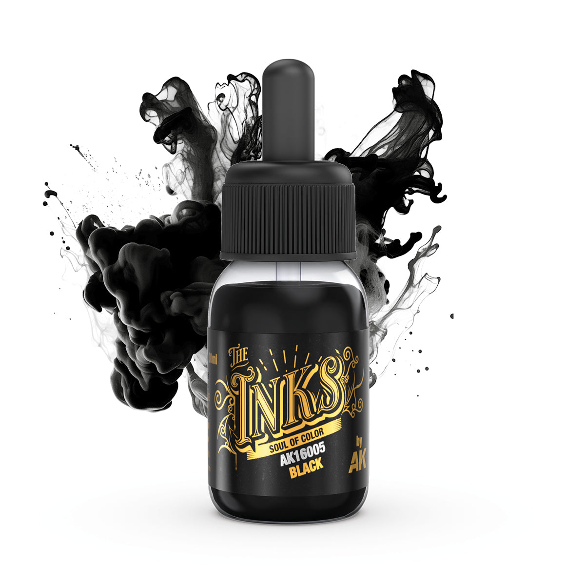 Inks: Darkness Acrylic Set (3 Colors) 30ml Bottles