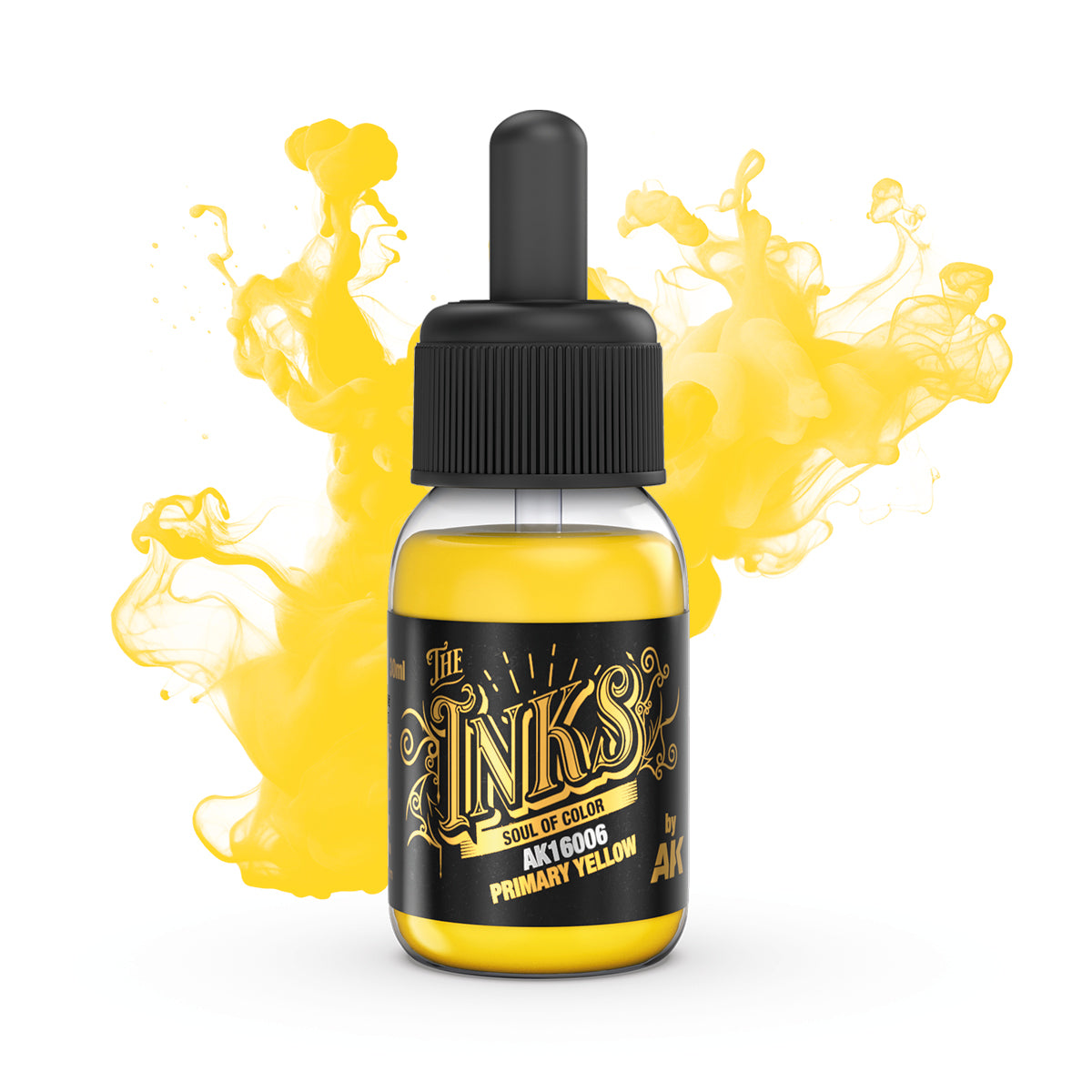 Inks: Primary Acrylic Set (3 Colors) 30ml Bottles