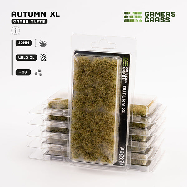 Gamers Grass Tufts: Tufts- Autumn XL 12mm- Wild XL