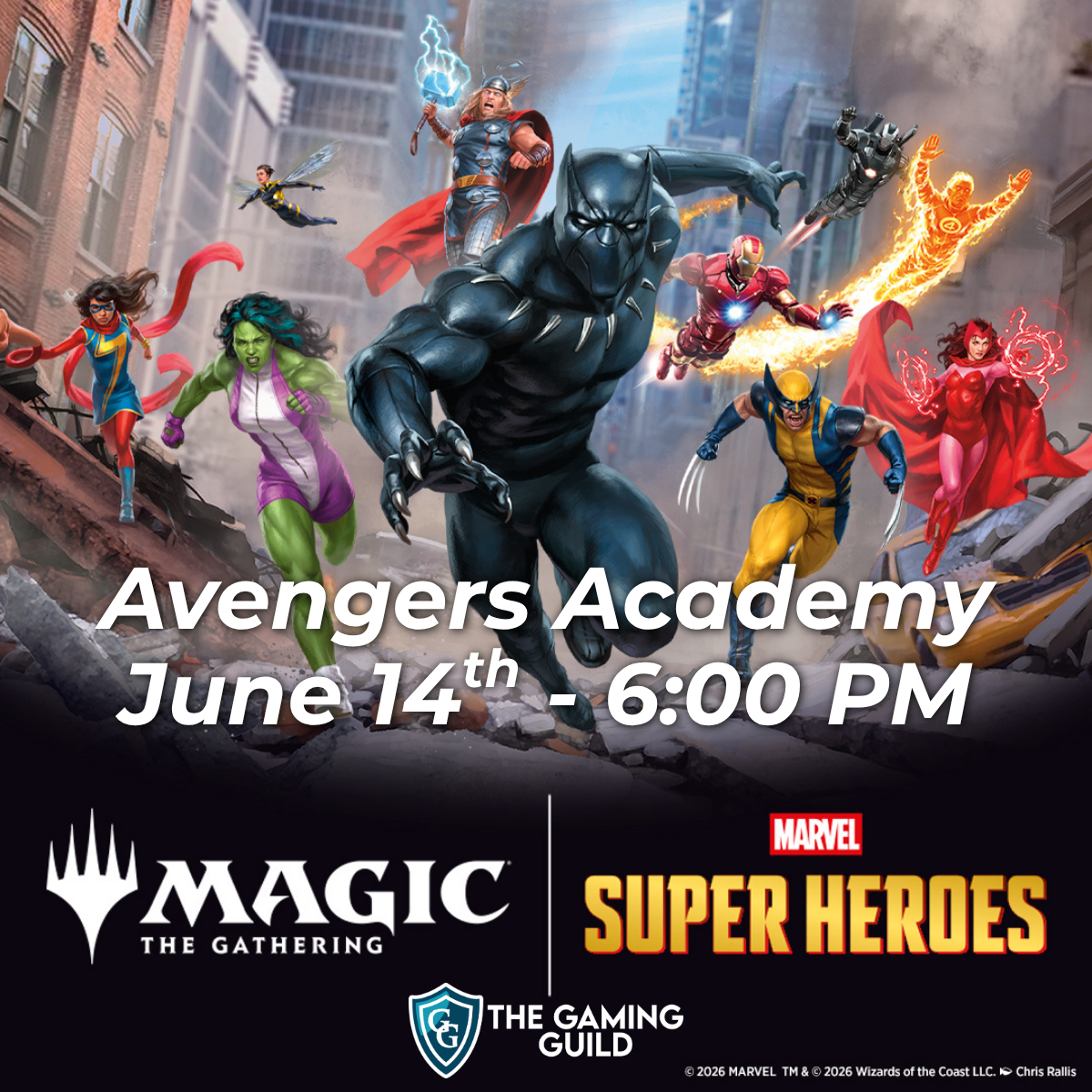 Avengers Academy: Learn to Play - Magic: the Gathering