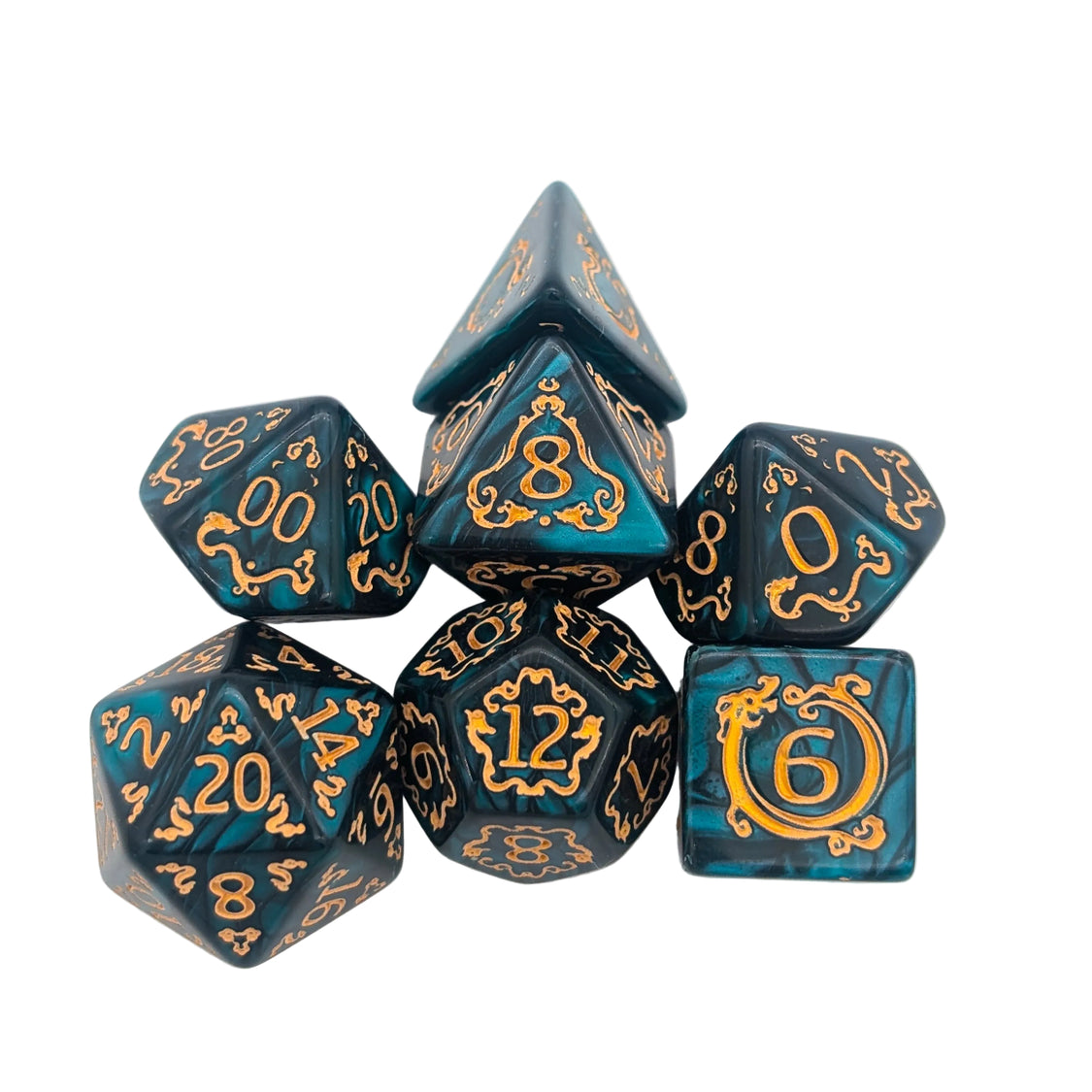 Mystery Dice Goblin: Acrylic RPG Dice Sets