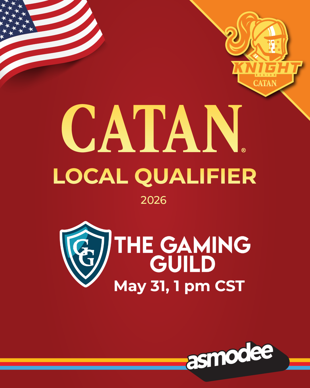 Catan Local Qualifier at The Gaming Guild Evansville, IN