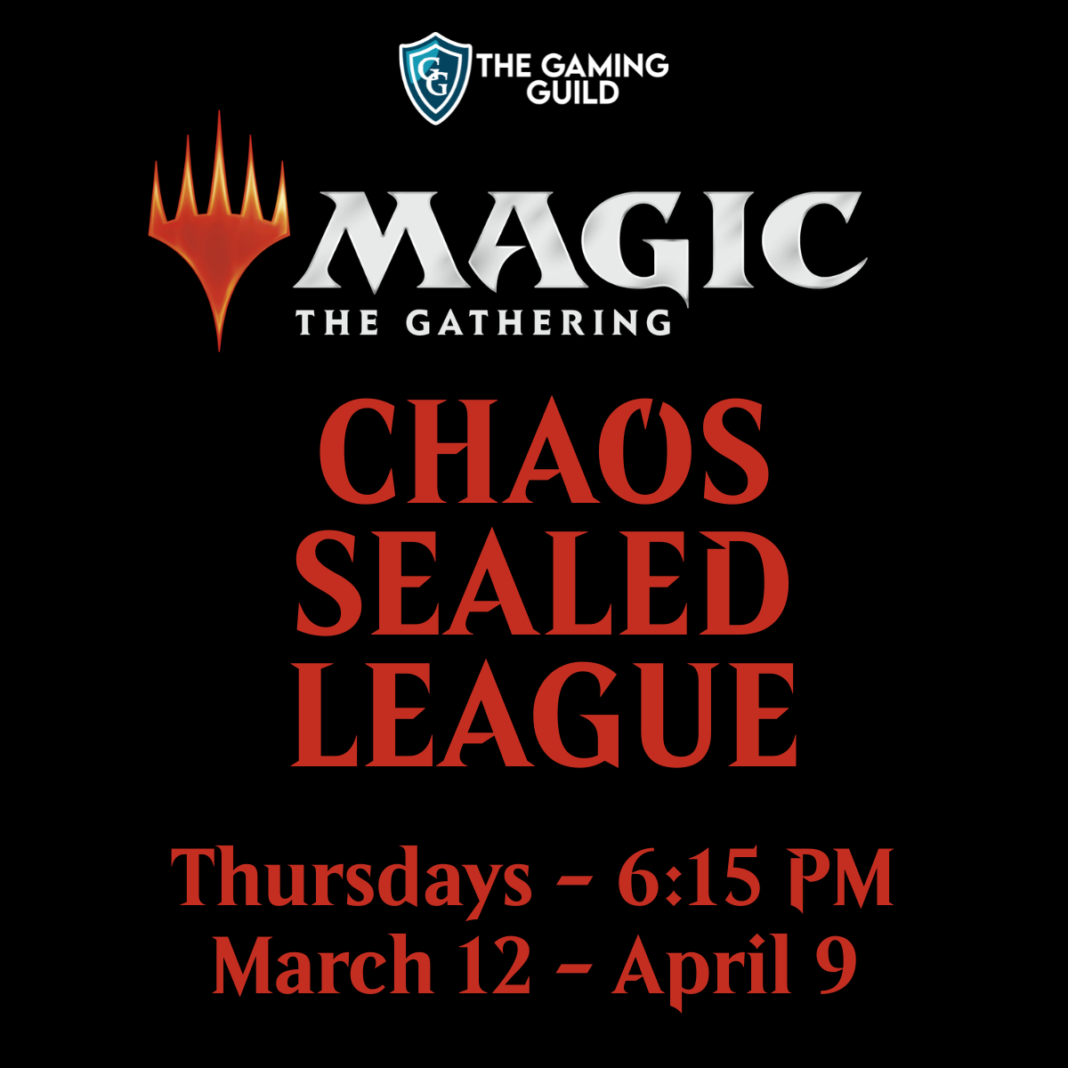 MTG: Chaos Sealed League - New Player Entry