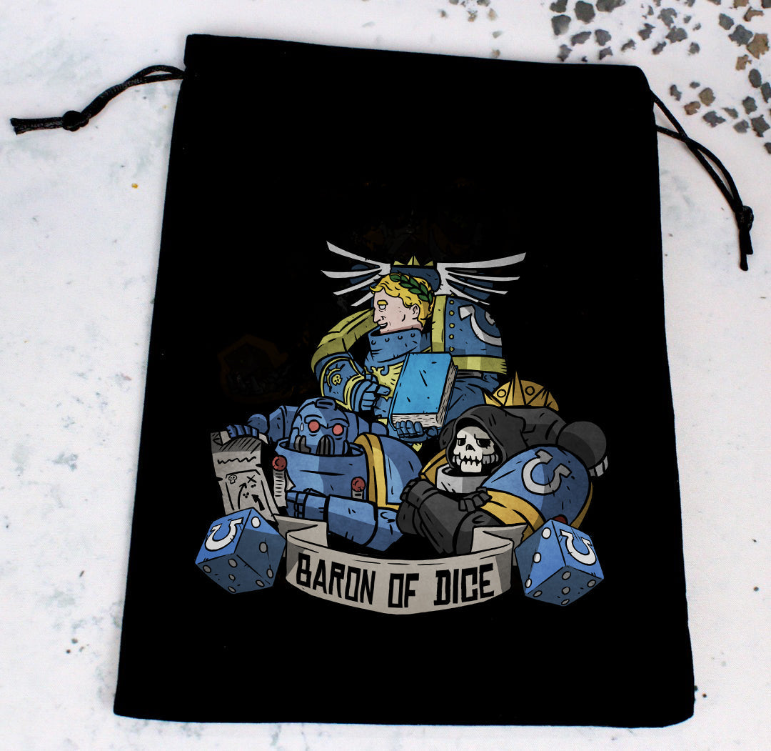 Premium Black Dice Bag | Omega