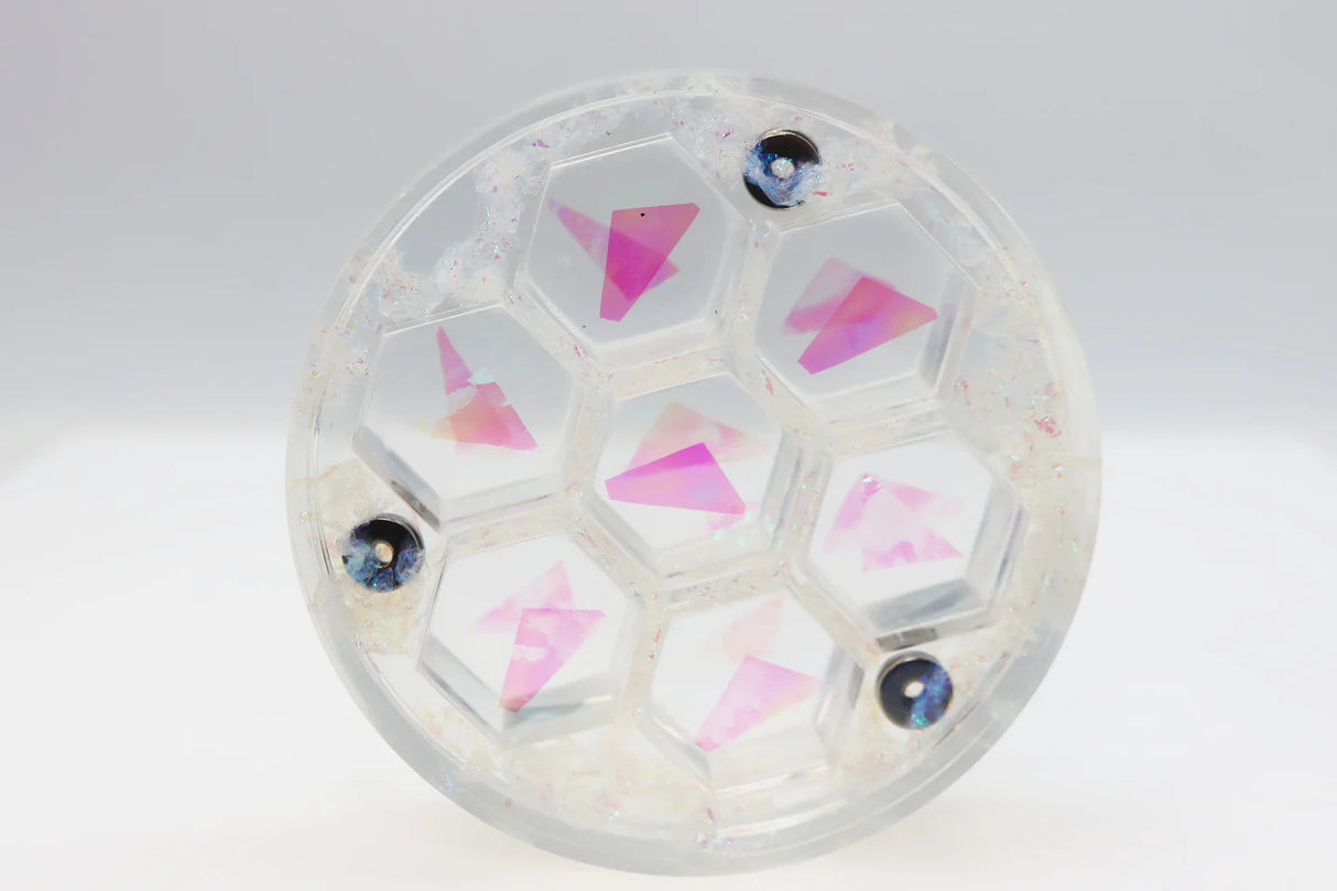 Sharp Edge Resin Dice Vault - Ethereal Clouds