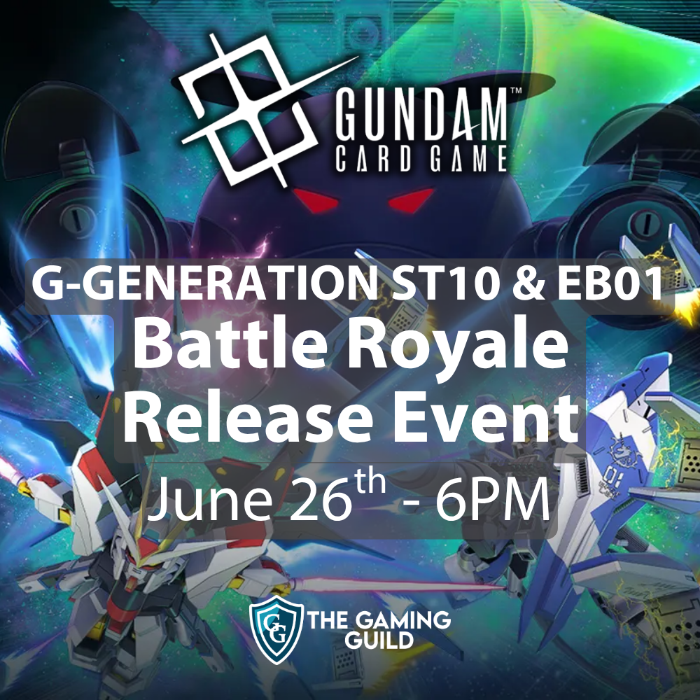 Gundam Card Game: G-GENERATION ST10&EB01 Battle Royale Release Event