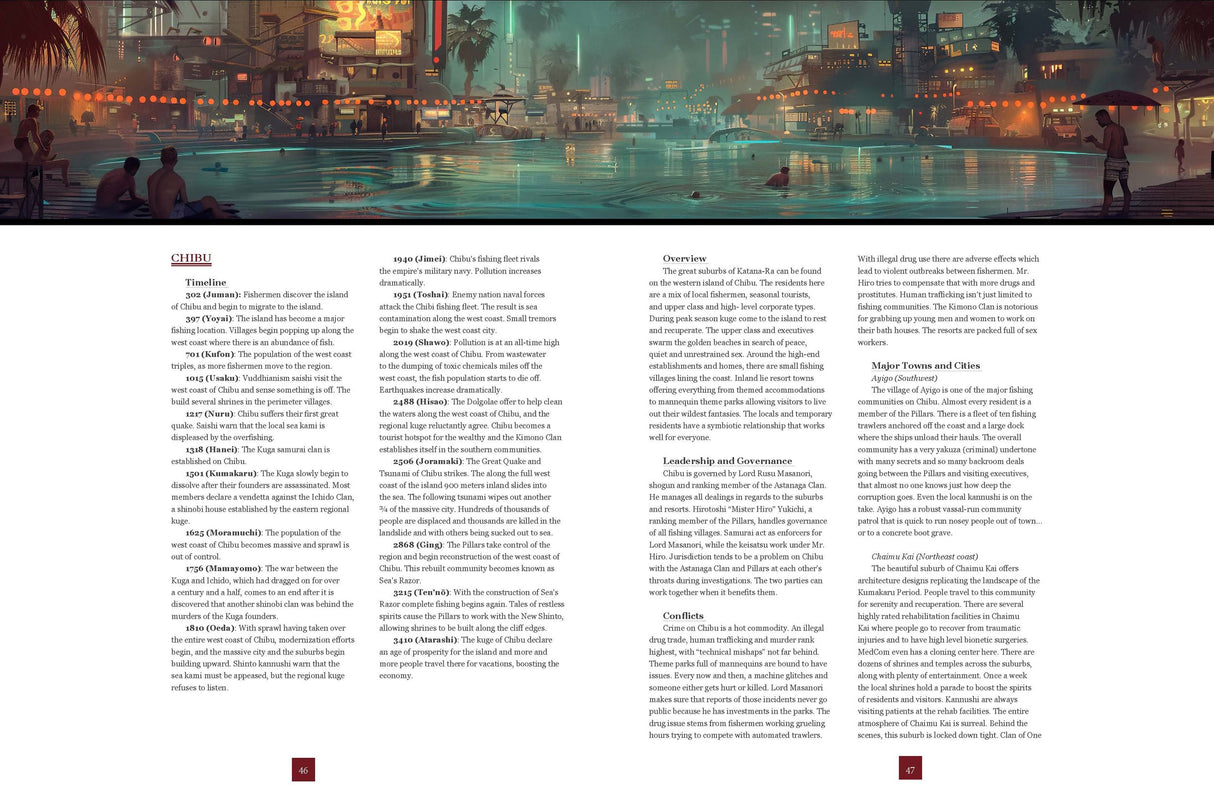 Katana-Ra RPG: The World Book