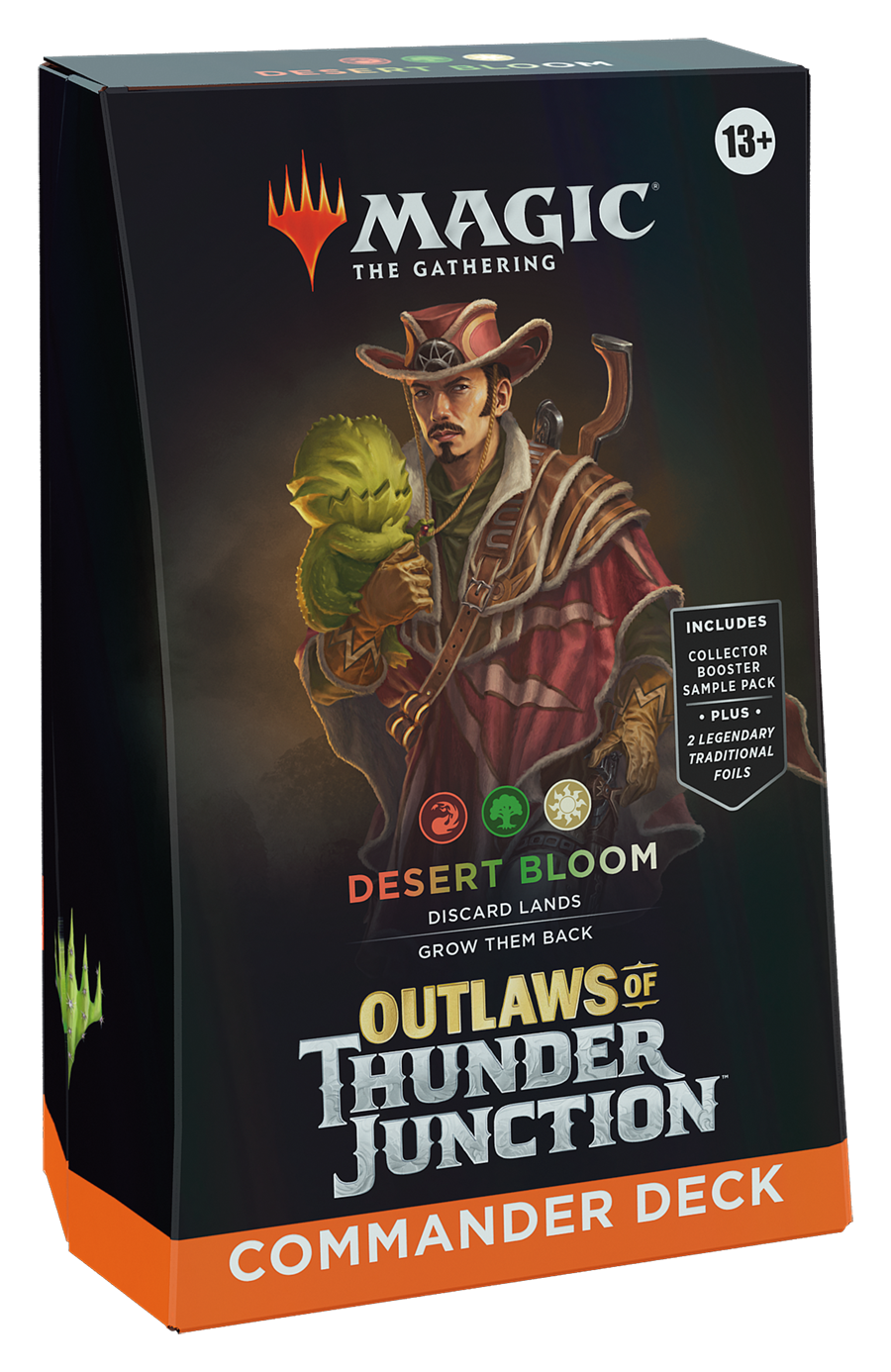 MTG: Outlaws of Thunder Junction Commander Deck |  Desert Bloom