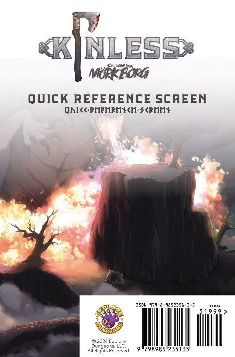 Kinless RPG: Player's Screen