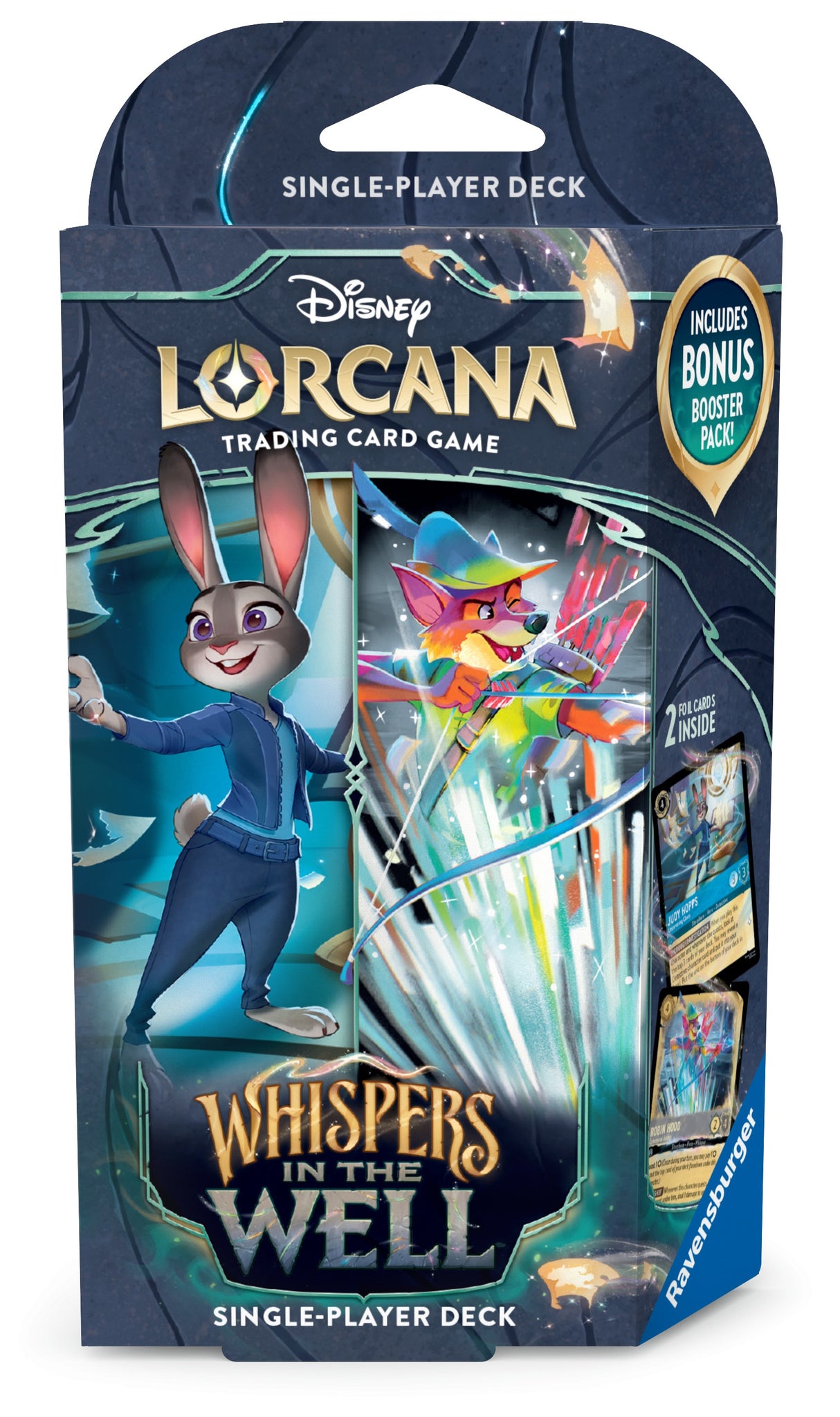 Disney Lorcana: Whispers in the Well- Single-Player Deck | Sapphire + Steel