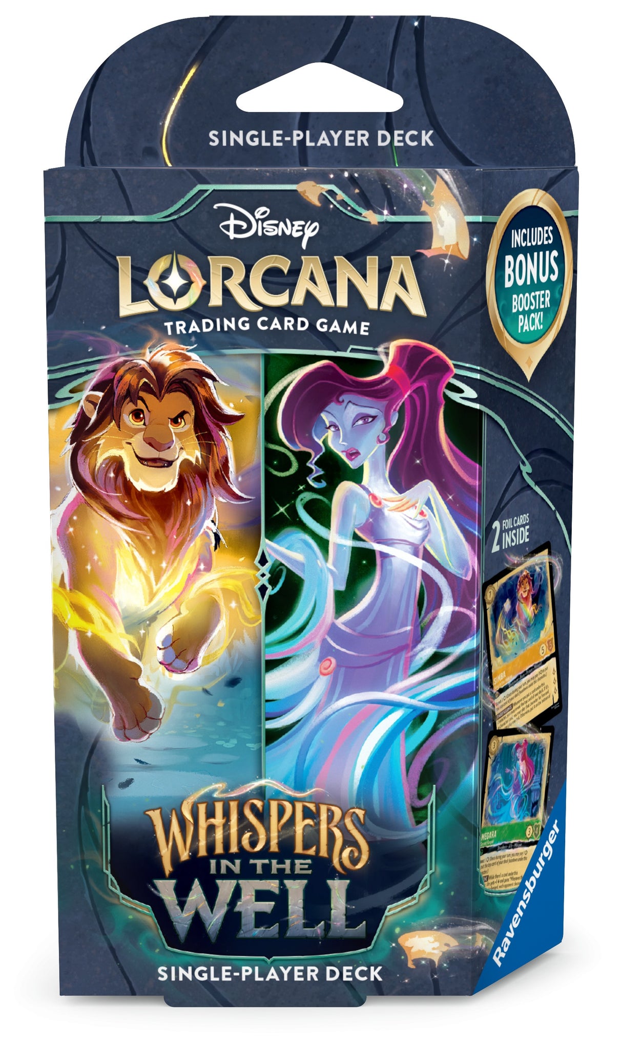 Disney Lorcana: Whispers in the Well- Single-Player Deck | Amber + Emerald