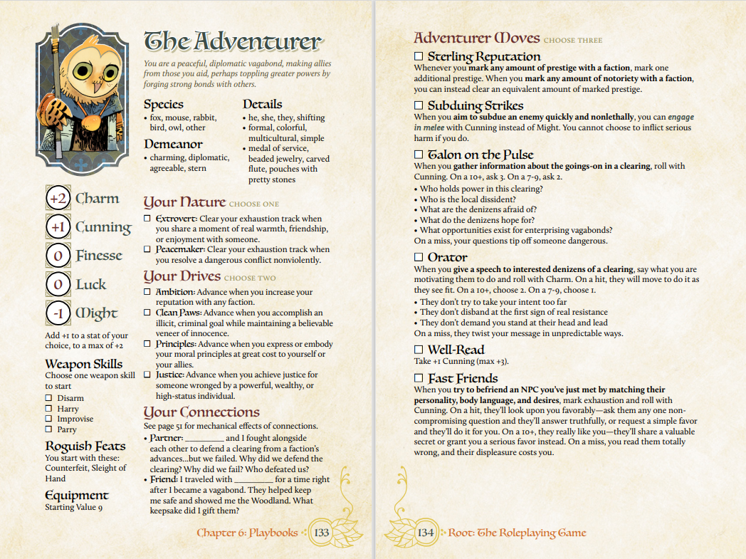 Root, The RPG: Core Book