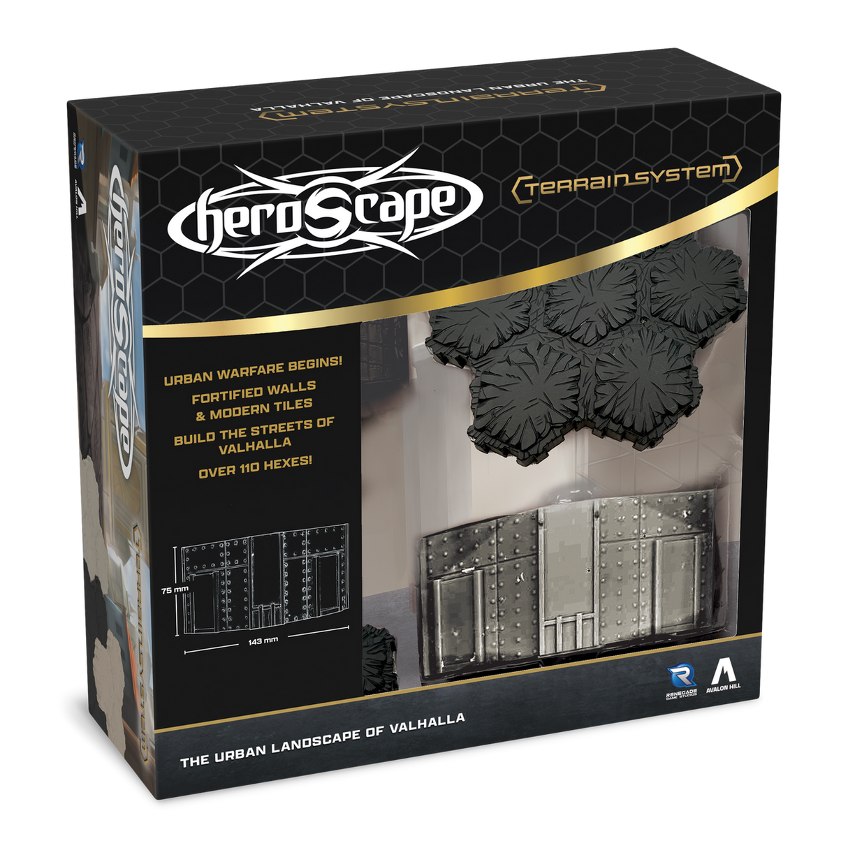 Heroscape The Urban Landscape of Valhalla Terrain Expansion