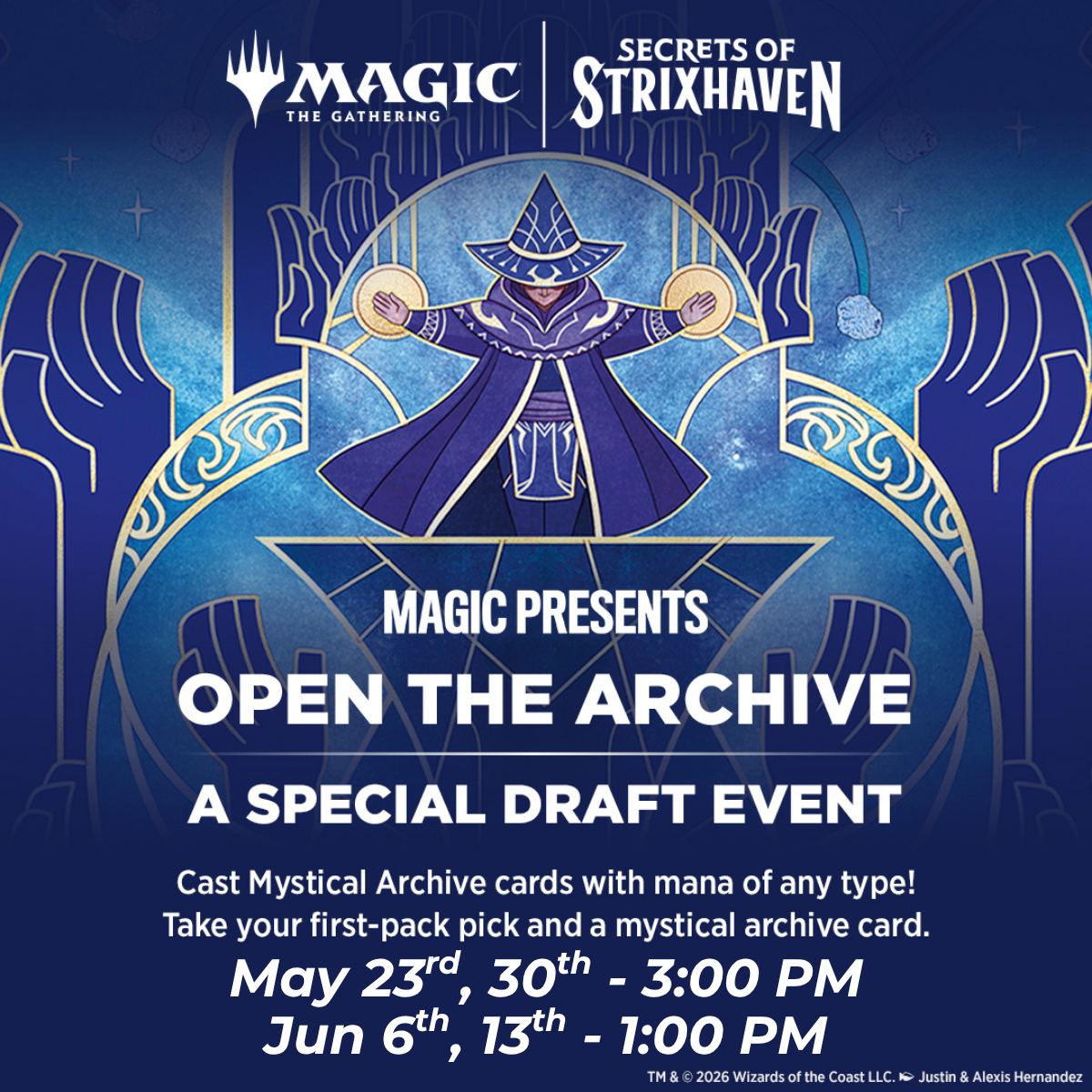 Magic Presents: Open The Archive Draft - Secrets of Strixhaven