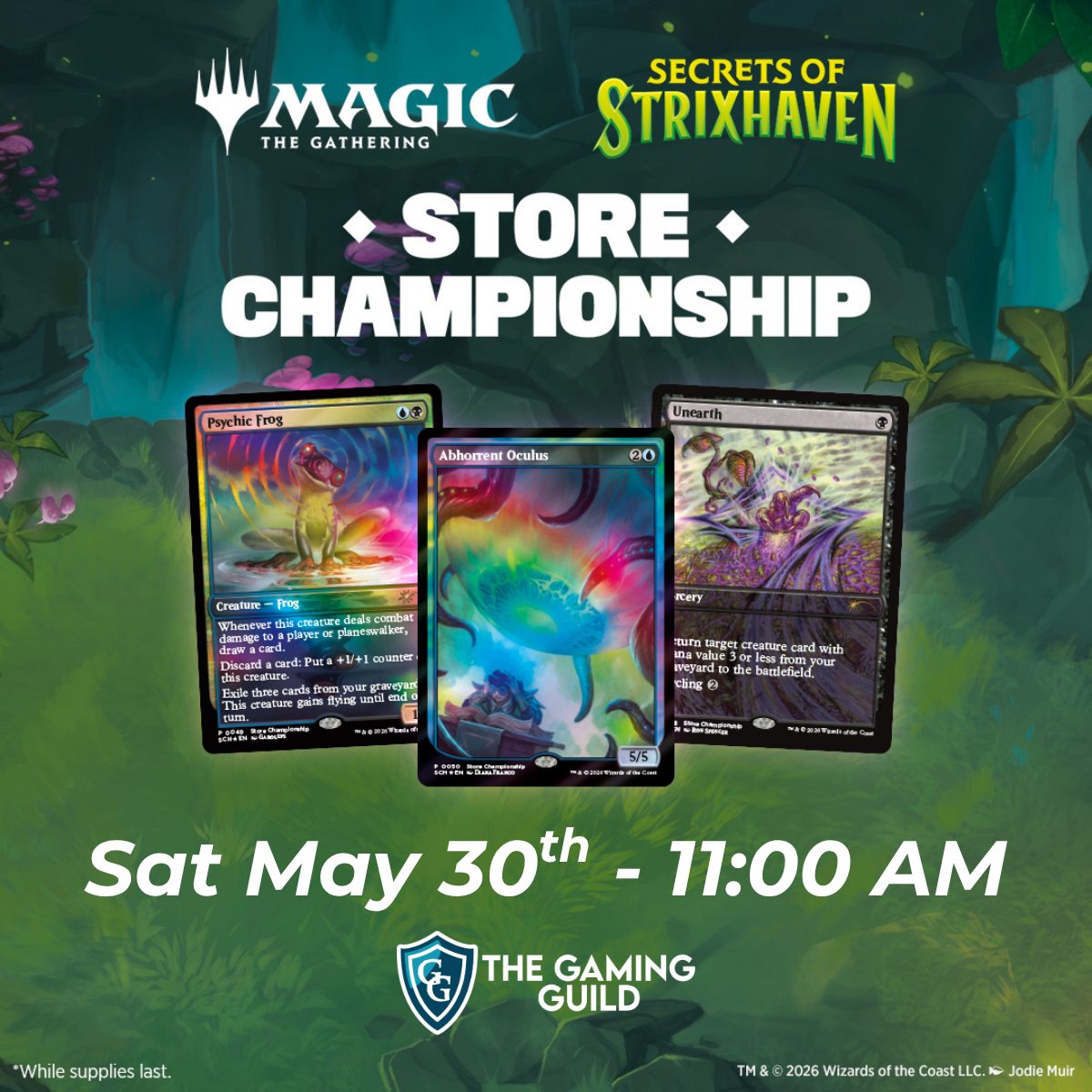 MTG - Secrets of Strixhaven Standard Store Championship