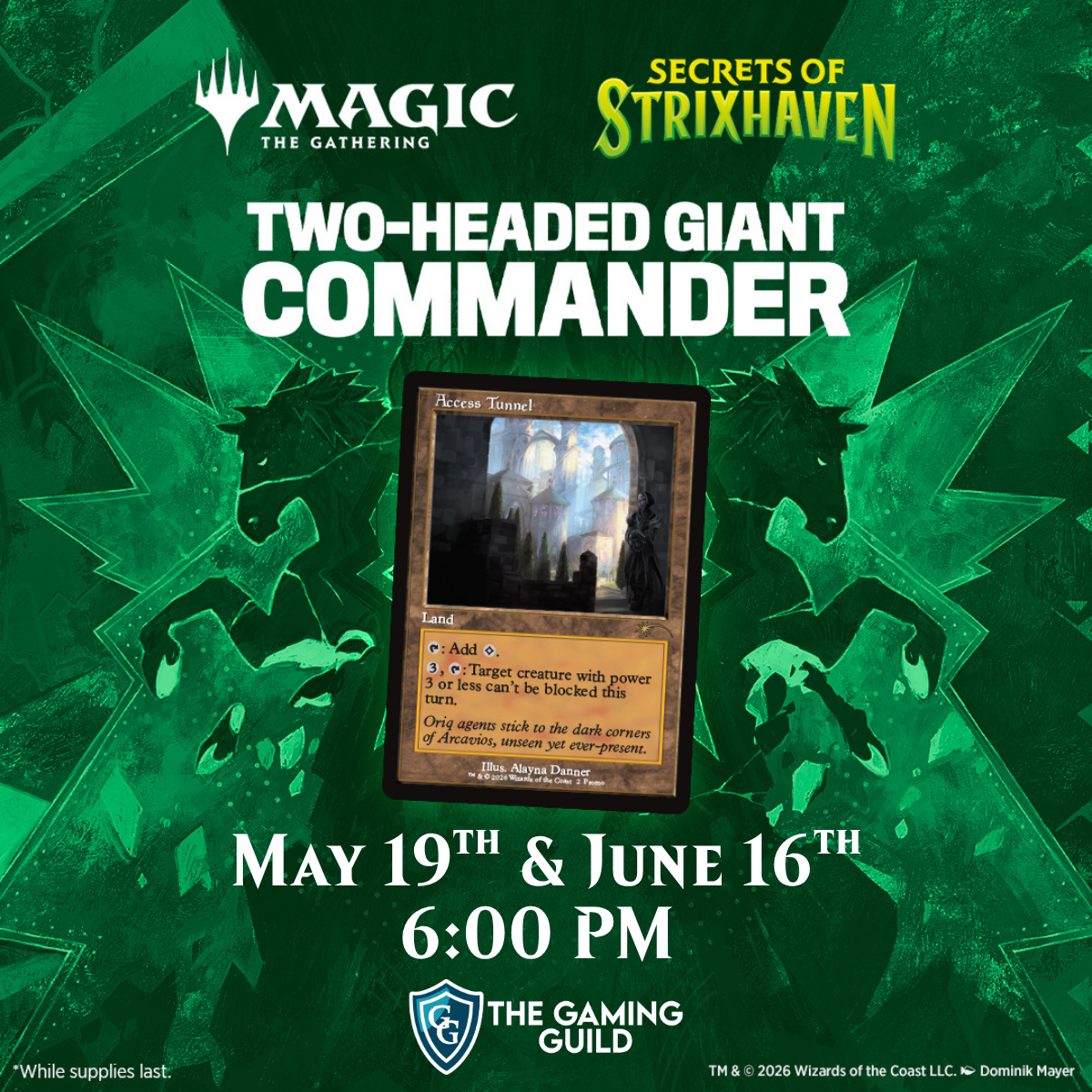 MTG: SOS Two-Headed Giant Commander