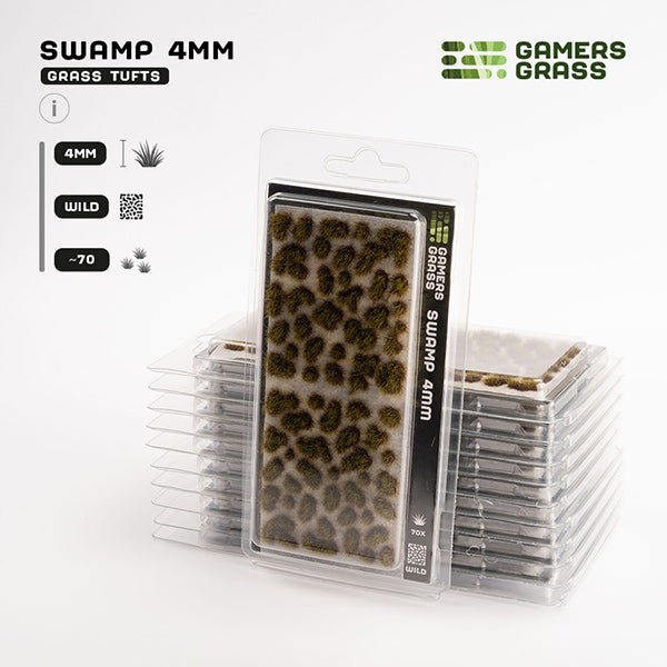 Gamers Grass Tufts: Tufts- Swamp 4mm- Wild