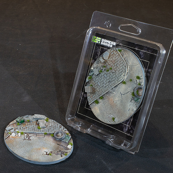 Battle Ready Bases: Urban Warfare- Oval 120mm (x1)- Oval 120mm (x1)