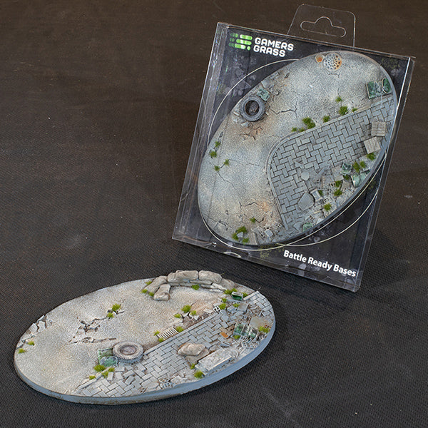 Battle Ready Bases: Urban Warfare- Oval 170mm (x1)- Oval 170mm (x1)