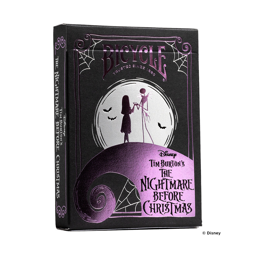Disney Tim Burton's Nightmare Before Christmas Inspired Playing Cards by Bicycle