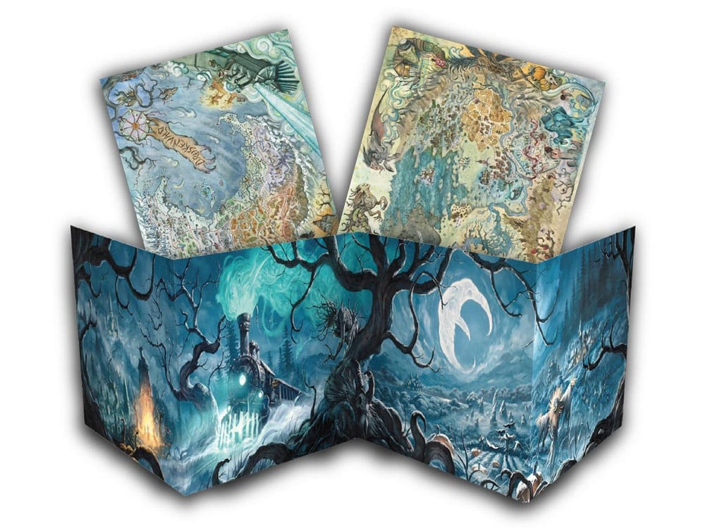 The Crooked Moon: Wickermoor GM Screens & Maps