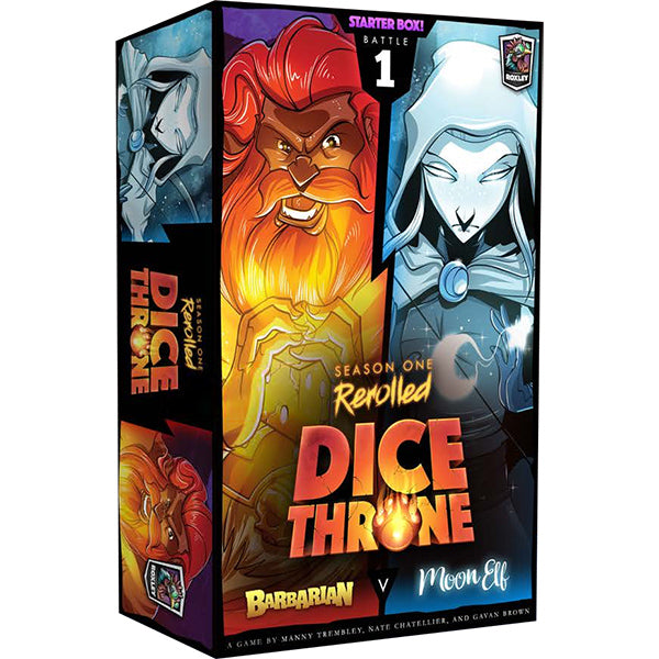 Dice Throne: Season 1 Rerolled - Box 1 - Barbarian vs. Moon Elf
