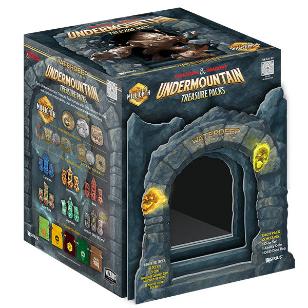 Undermountain Treasure Pack Dice Set PDQ 2025 Display (25)