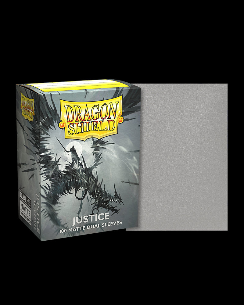 Dragon Shields: (100) Matte Dual - Justice