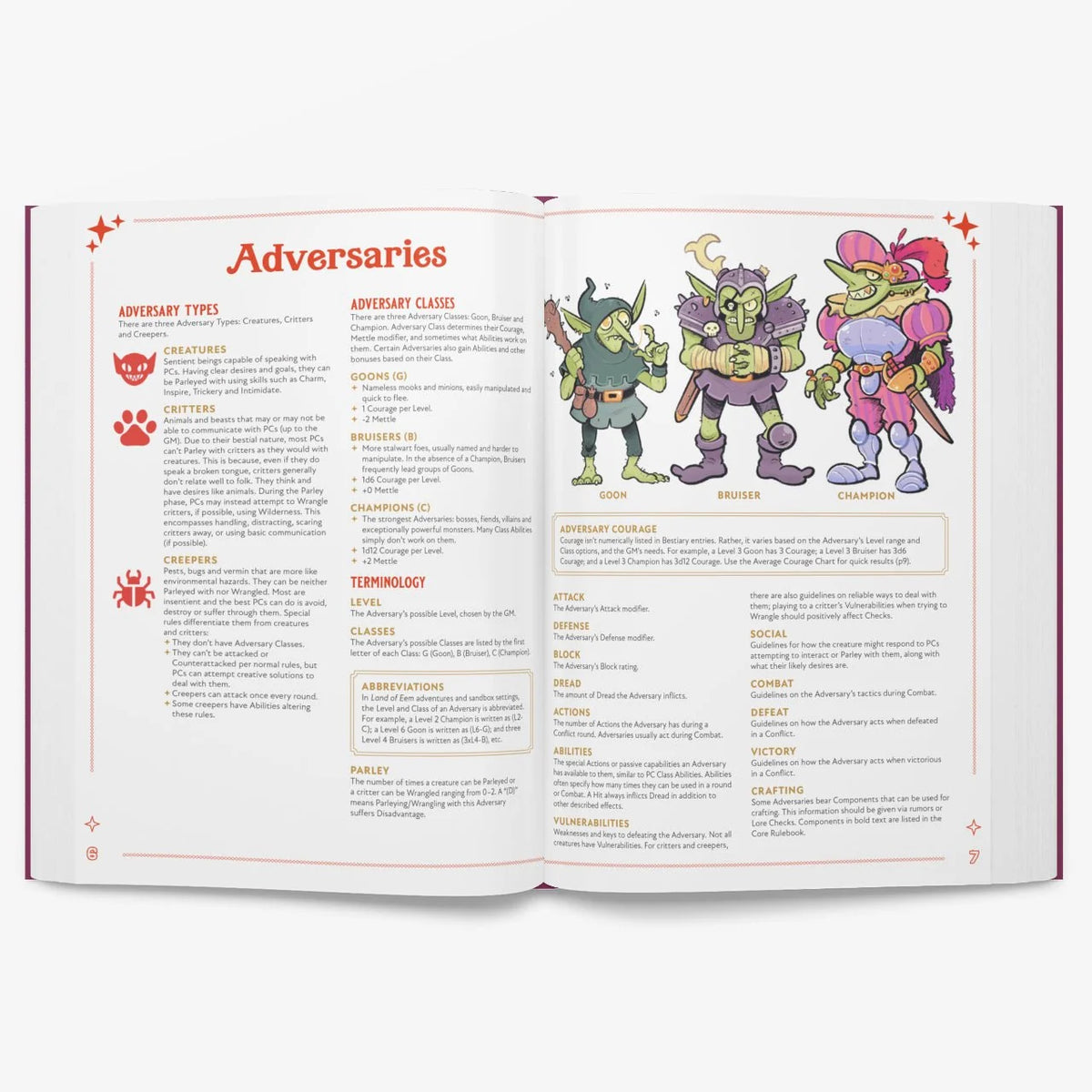 Land Of Eem RPG: Bestiary Vol. 1