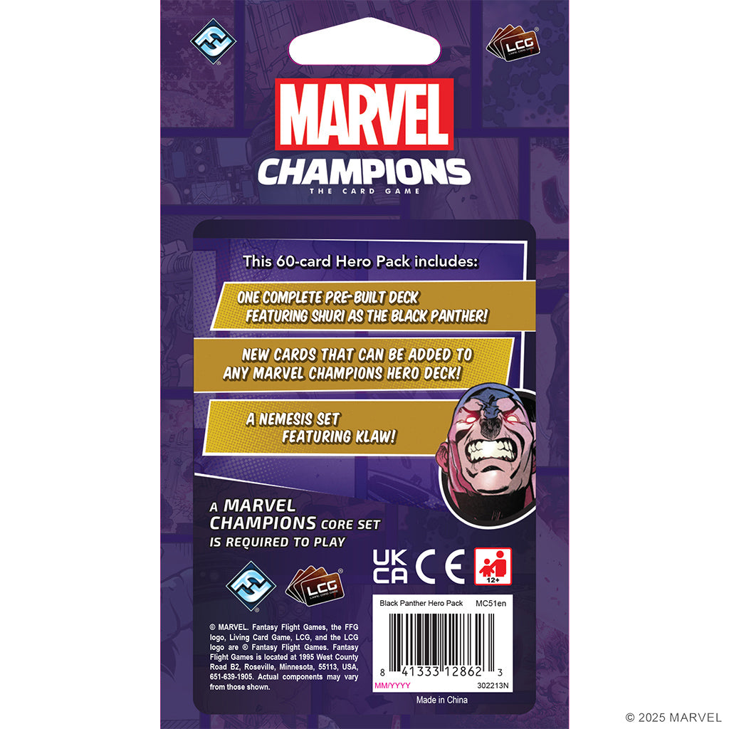 Marvel Champions: The Card Game - Black Panther Hero Pack