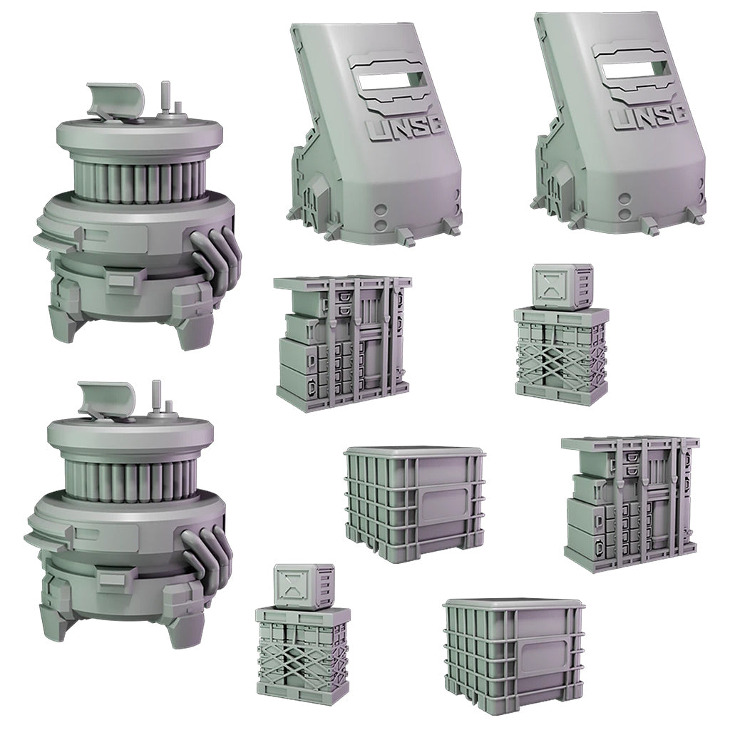 Halo: Flashpoint - UNSC Scenery Set