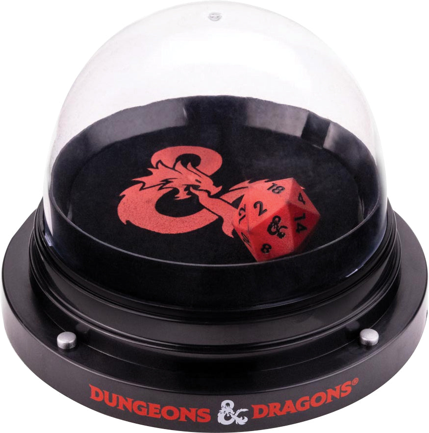 Dungeons & Dragons Orb of Possibility Dice Roller with Silicone d20