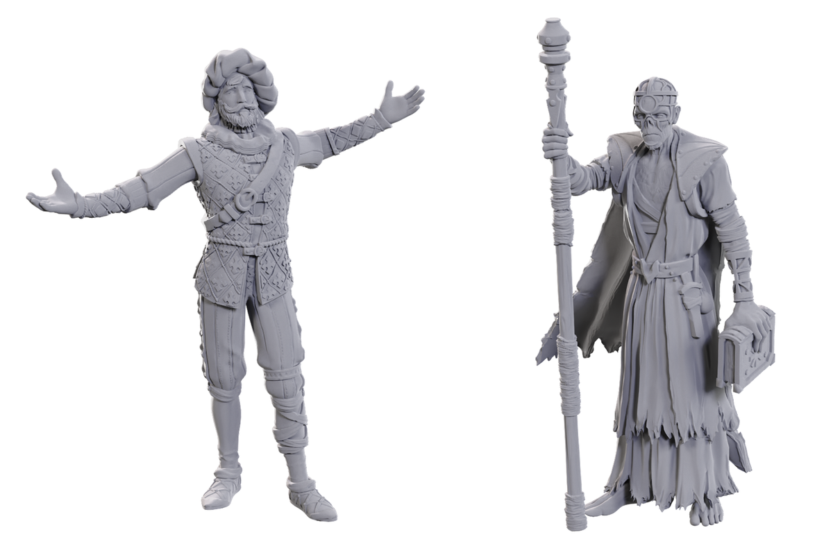 DND UNPAINTED MINIS SPECIAL EDITION BALDUR`S GATE 3 - VOLO & WITHERS (36/144)