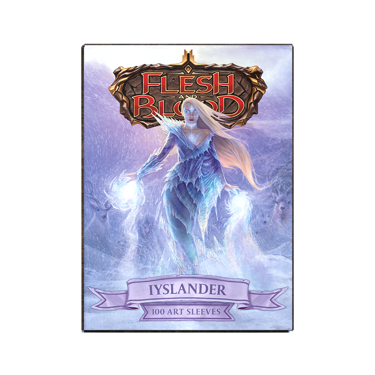 DRAGON SHIELD SLEEVES FLESH AND BLOOD IYSLANDER 100CT (50)
