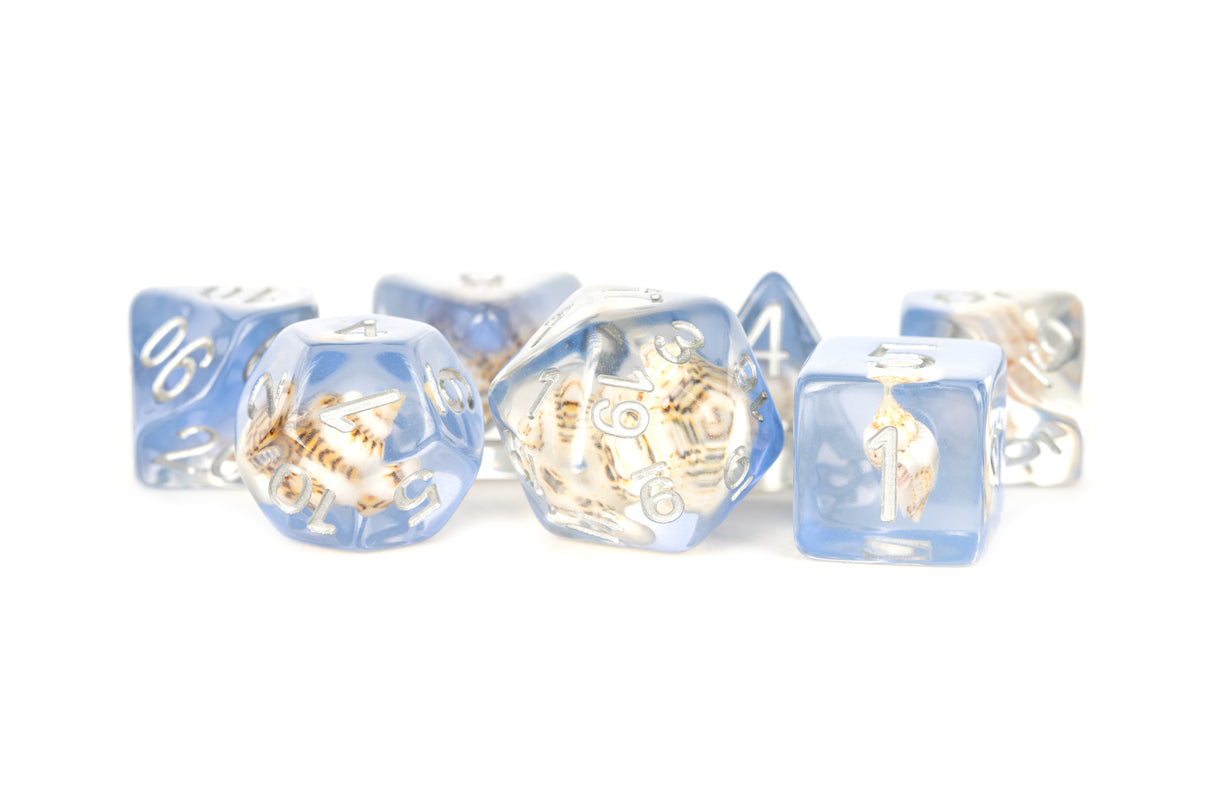 Inclusion: Resin 7 Dice Set 16mm