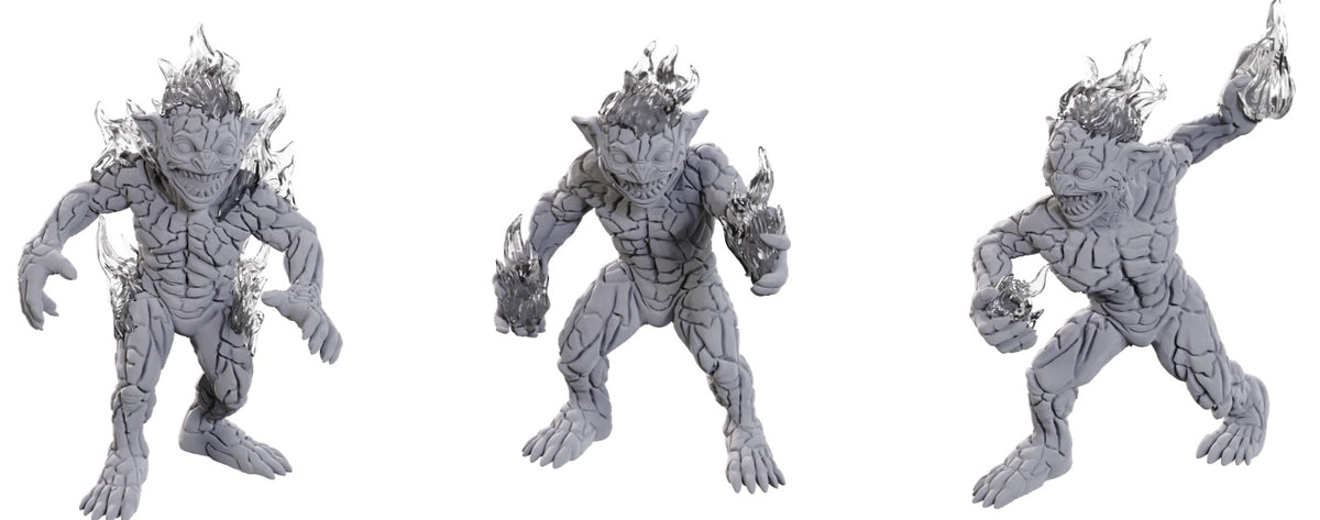 DND UNPAINTED MINIS WV24 MAGMINS