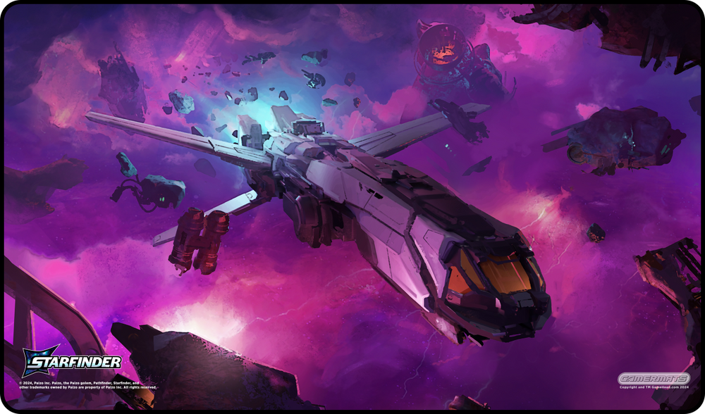 Gamermats - Lost in the Drift - Starfinder Playmat