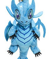 D&D 3" Plush Charms- Gem Wyrmling, 50th Anniversary