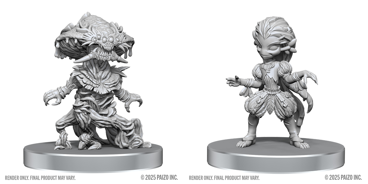 WizKids Unpainted Minis W28