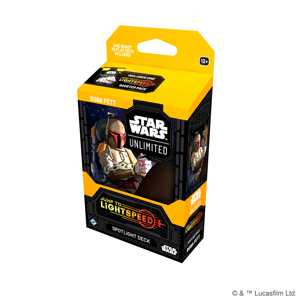 Star Wars: Unlimited - Jump to Lightspeed Spotlight Deck | Boba Fett